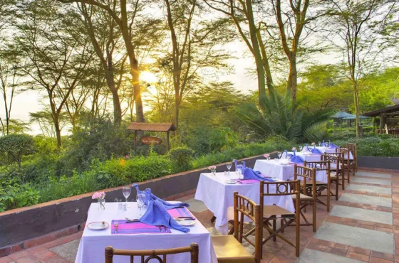 Flamingo Restaurant |  Sarova Lion Hill Game Lodge